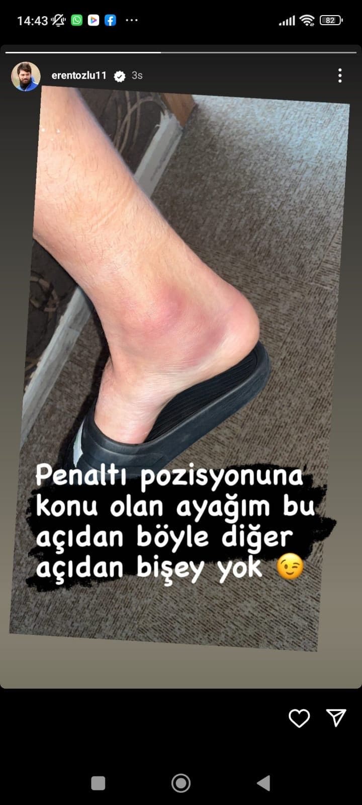 Eren Tozlu’dan Olay Paylaşım