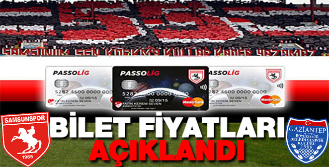 GAZİANTEPSPOR BILET FIYATLARI BELLI OLDU