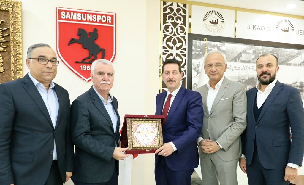 SAMSUNSPOR'DAN BAŞKAN TOK'A ZİYARET