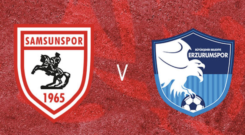 Samsunspor’dan Erzurumspor’a 8 Gol