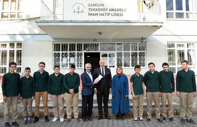 Başkan Togar, 24 Kasım dolayısıyla Öğretmenleri ziyaret etti