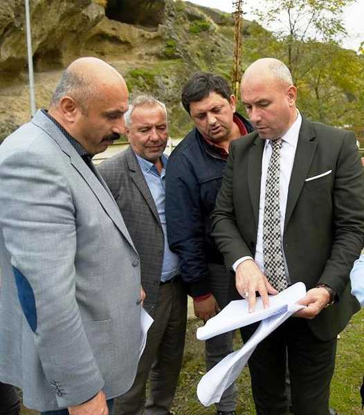 Başkan Togar, yol çalışmalarını yerinde inceledi