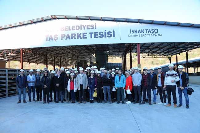 Mühendis adaylarına ilk baret Taşçı’dan