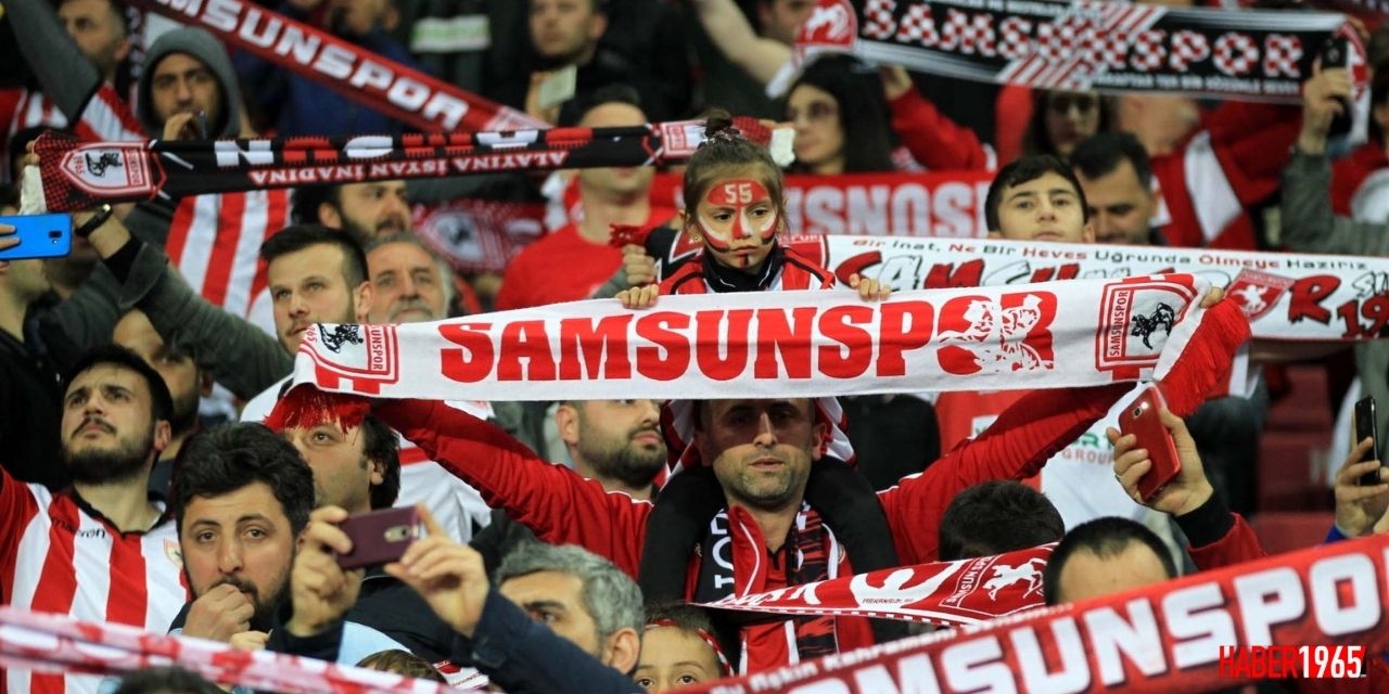 1. Lig'in en fazla seyirci ortalamasına sahip kulüp Samsunspor oldu