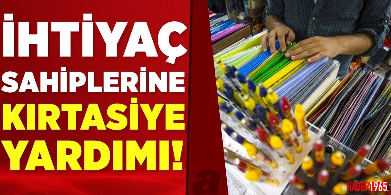 MEB açıkladı! İlkokul, ortaokul ve lise öğrencileri için 2. dönem öncesi 1300 TL kırtasiye yardımı verilecek