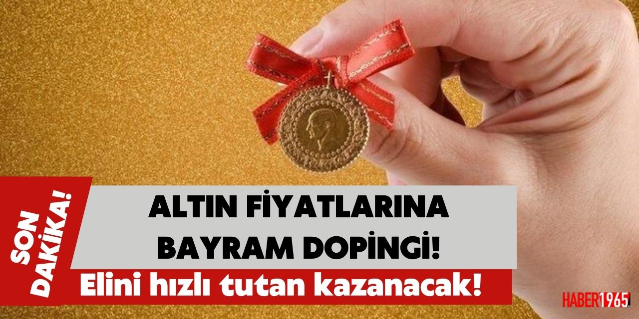 Altın fiyatlarına bayram dopingi! Bombalar arka arkaya patladı elini hızlı tutan kazanacak son dönemeç kaldı tamı tamına..