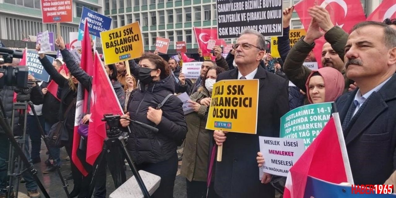 Staj ve çıraklık mağdurlarının sesi duyuldu! Yetkili isimden ilk müjde geldi