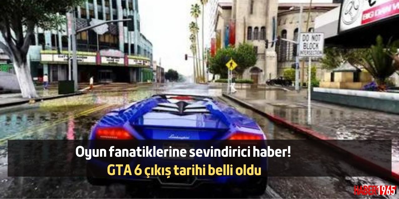 Oyun fanatiklerine sevindirici haber!  GTA 6 çıkış tarihi belli oldu