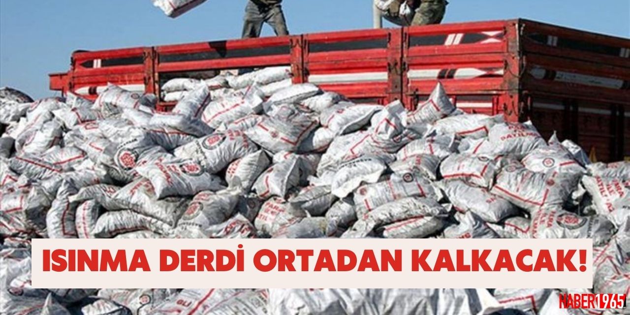 Doğalgaz olmayan evlerin de ısınma derdi ortadan kalkıyor! Bugünden itibaren kömür bedava!