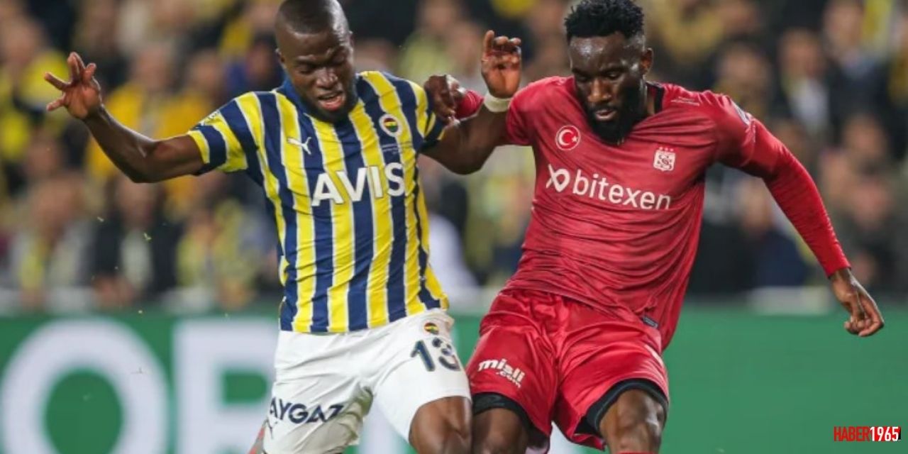 Sivasspor-Fenerbahçe maçında ilk 11'ler belli oldu! Jesus'dan şaşırtan tercih