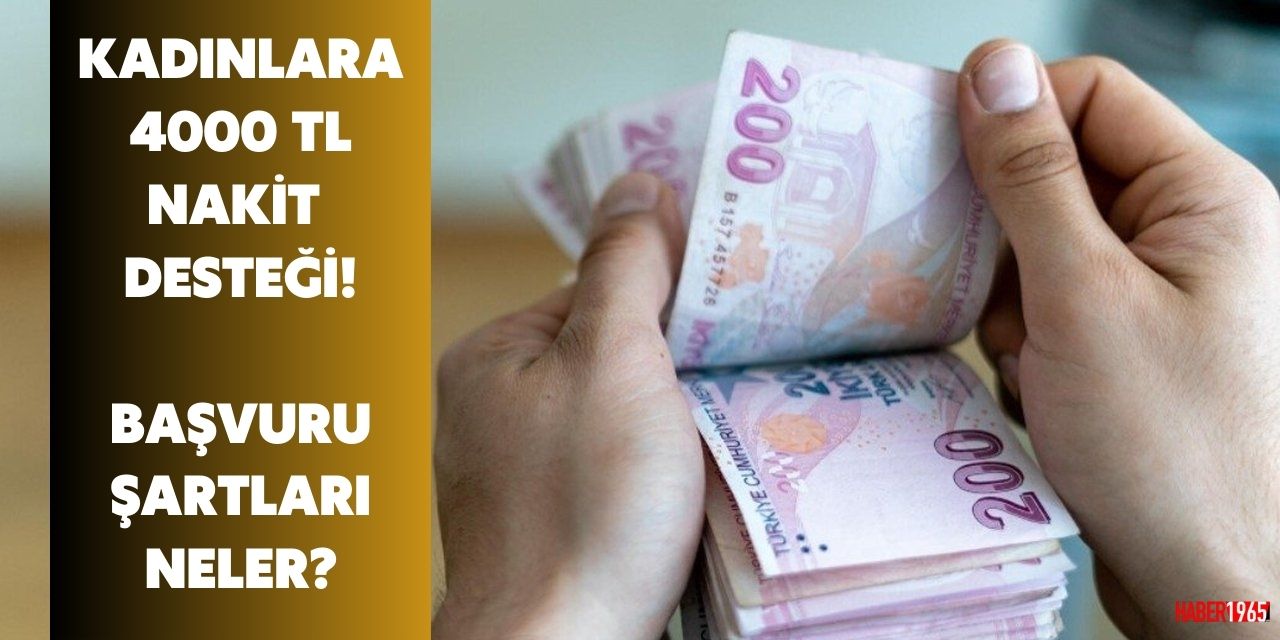 Kadınlar için 4000 TL devlet desteği! Başvuru yapanların hesaplarına yatıyor