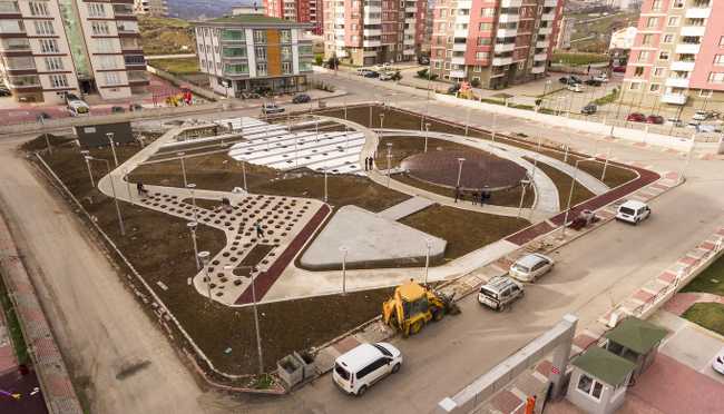 KALKANCI MAHALLESİ YENİ PARKINA KAVUŞUYOR