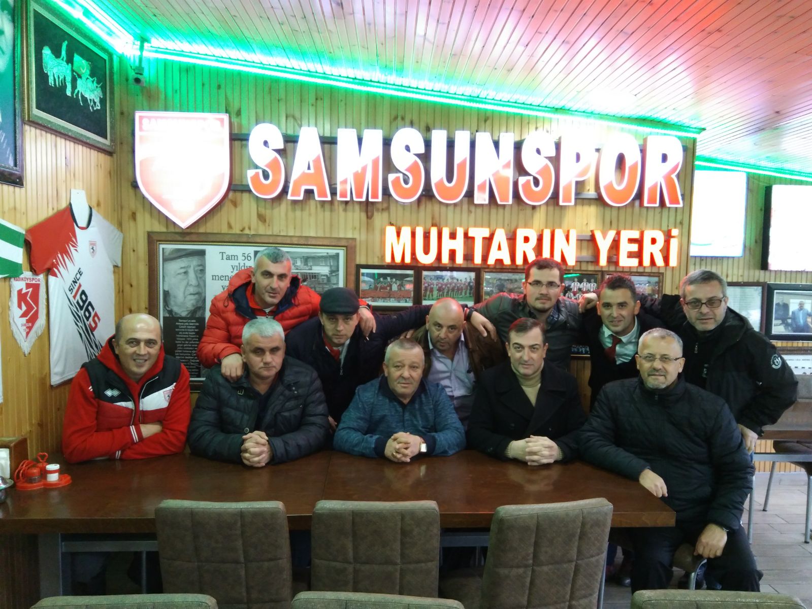 SAMSUNSPOR TARAFTARLARI TAKIMLARINI YANINDA