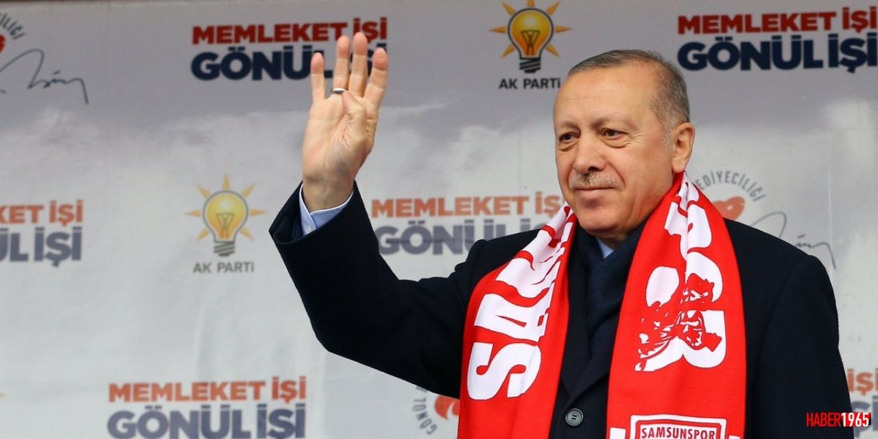 Cumhurbaşkanı Erdoğan’dan Samsunspor açıklaması