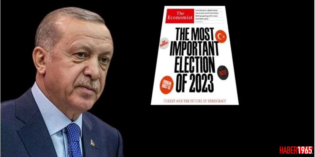 Cumhurbaşkanı Erdoğan The Economist'in kapağına tepki gösterdi!