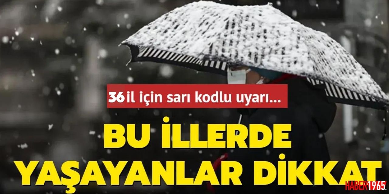 AFAD ve Meteoroloji'den peş peşe açıklamalar geldi! Bugün yarın dışarı çıkacaklar için açıklandı