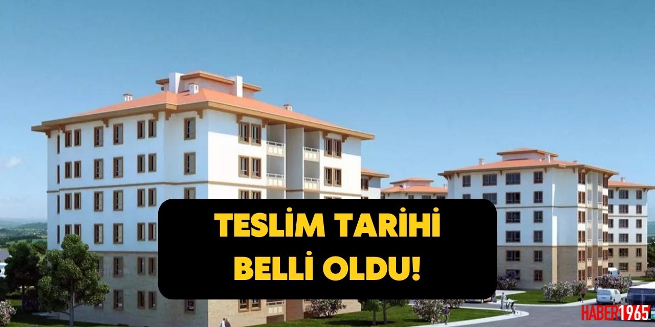 TOKİ 2+1 3+1 sosyal konut, arsa ve işyeri için teslim tarihleri belli oldu