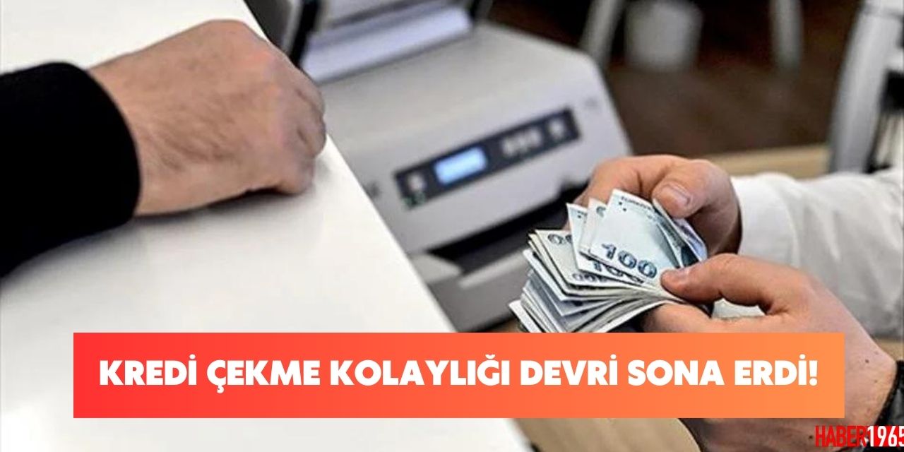 Kredi çekecekler buraya! Kredi muslukları akmayı bırakın artık damlamıyor