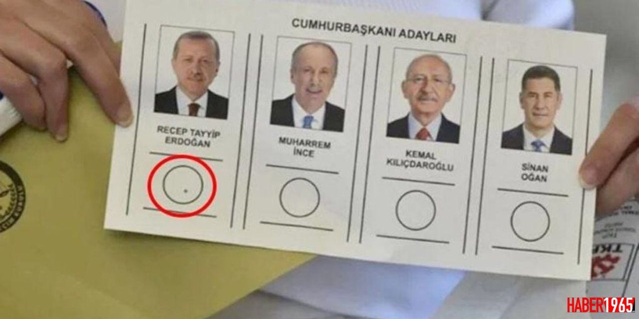 Oy pusulasında baskı hatası! İletişim Başkanlığından yanıt geldi!