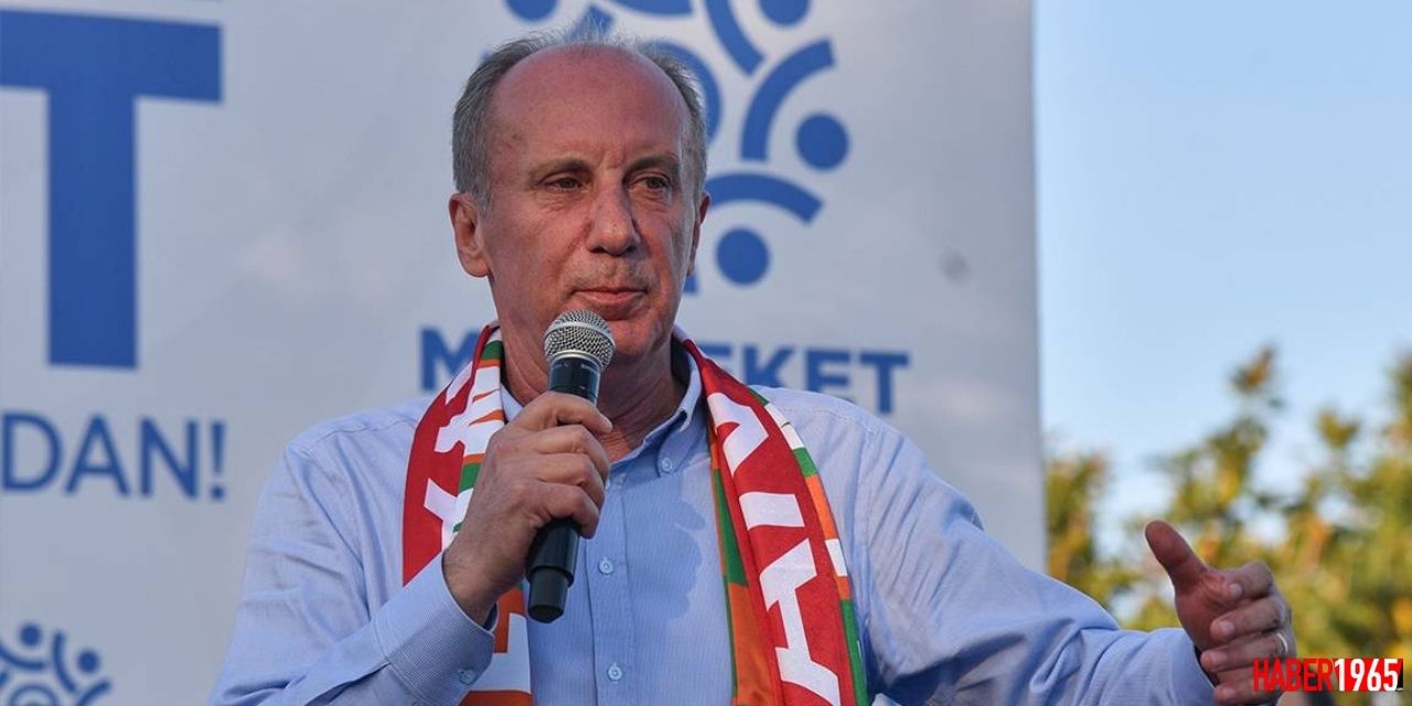 Memleket Partisi genel başkanı Muharrem İnce'nin programları iptal edildi