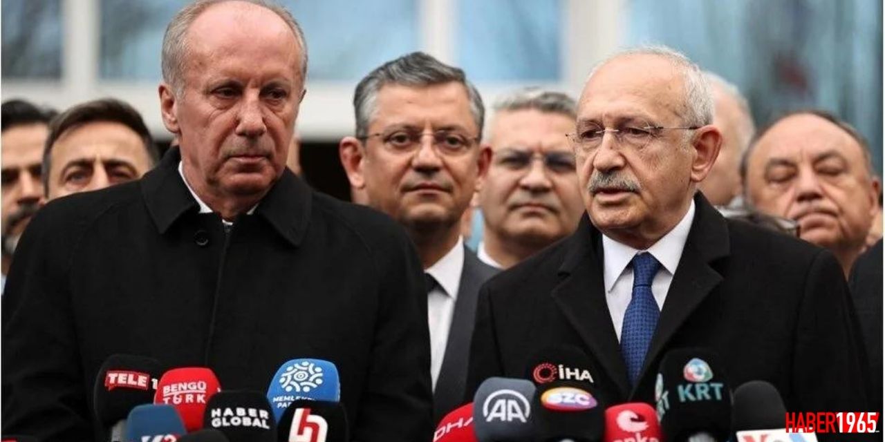 Kemal Kılıçdaroğlu'ndan Muharrem İnce'ye davet! Masaya bir isim daha mı eklenecek?