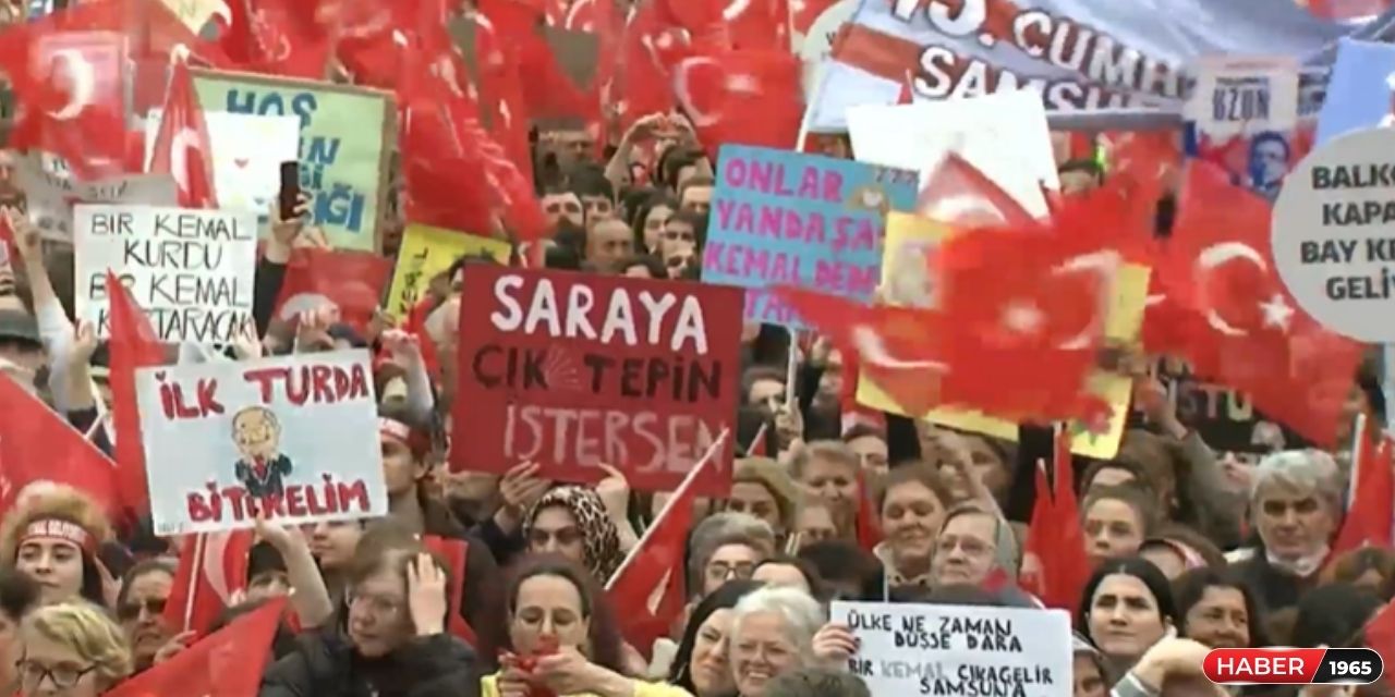 12 Mayıs CHP İmamoğlu Samsun mitingi kaç kişi katıldı?