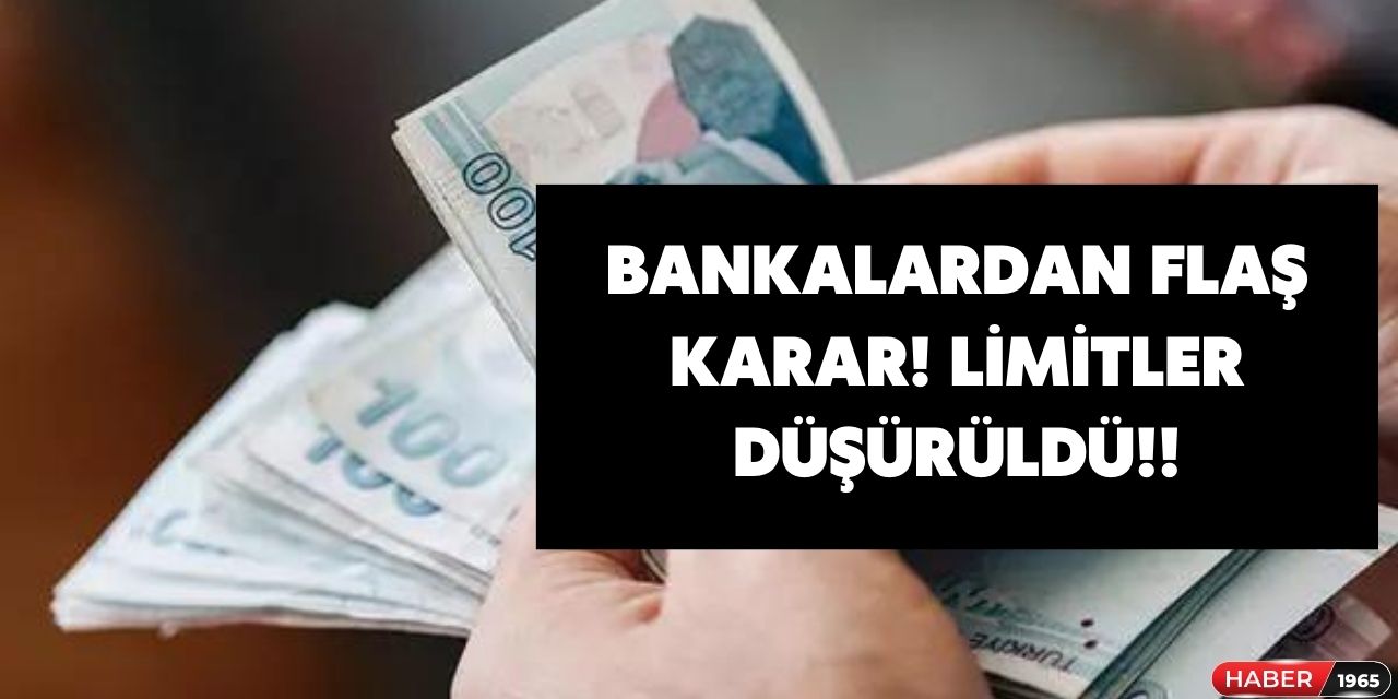 Seçime 1 kala şok gelişme! Bankalar limitleri apar topar düşürdü