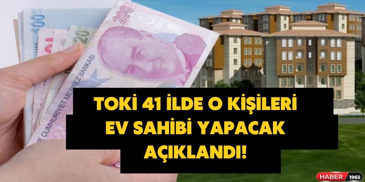 TOKİ'den kritik açıklama geldi! 40'dan fazla il turnayı gözünden vurdu direk ev sahibi olacaklar