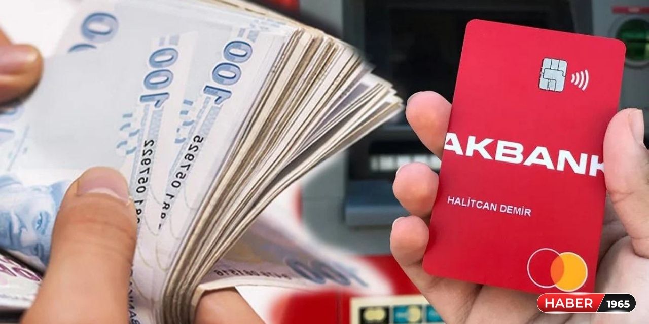 Akbank'tan acil 70 bin TL! Şimdi alın 3 ay sonra ödemeye başlayın