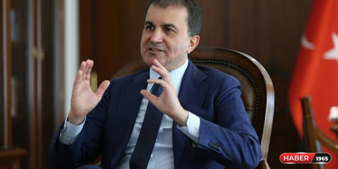 AK Parti Sözcüsü Ömer Çelik son durum ile ilgili açıklama yaptı