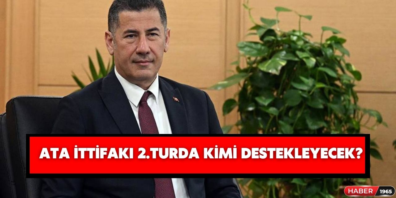 ATA İttifakı Sinan Oğan seçim 2.tura kalırsa kimi destekleyecek işte şartlarıyla açıkladı