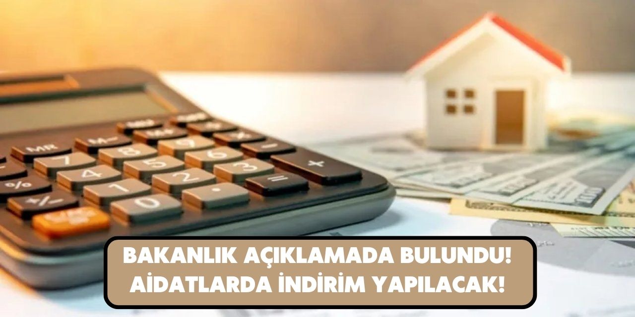 Kiracı ve ev sahipleri için müjde bakanlıktan geldi! Aidatlar için indirim yakında geliyor