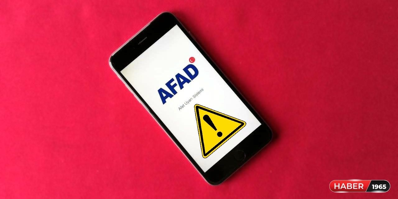 AFAD ve MGM son dakika SMS gönderdi! Sakın dışarı çıkmayın büyük fırtına geldi