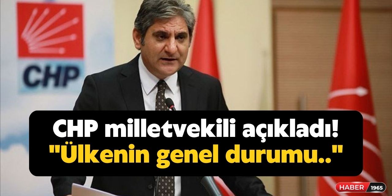 CHP İstanbul Milletvekili Aykut Erdoğdu açıkladı! Devletin genel durumu maliye, hazine, iflas tek tek açıkladı