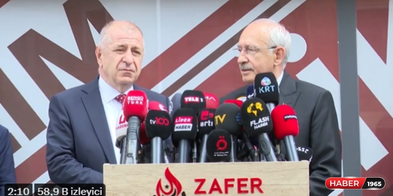 Kemal Kılıçdaroğlu ve Ümit Özdağ görüşmesi sona erdi! Toplantıdan ne karar çıktı açıklandı