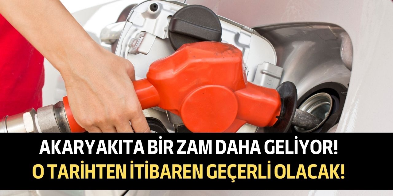 Akaryakıta tekrar zam geliyor! O tarihten itibaren zamlı fiyattan alınabilecek şimdiden depoları doldurun