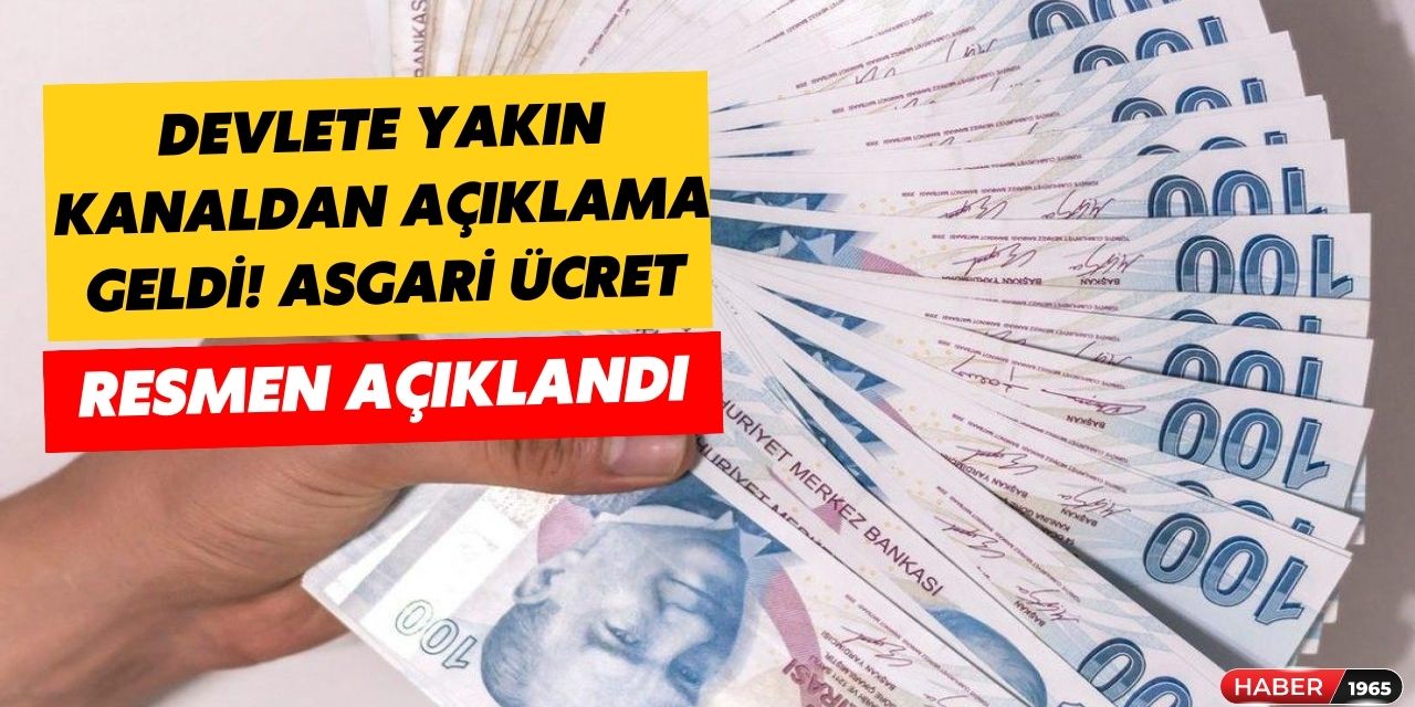 Devlete yakın kanal açıkladı! Asgari ücrete Cumhuriyet tarihinin en büyük zammı