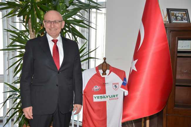 Başkan Kul’dan Samsunspor’a destek