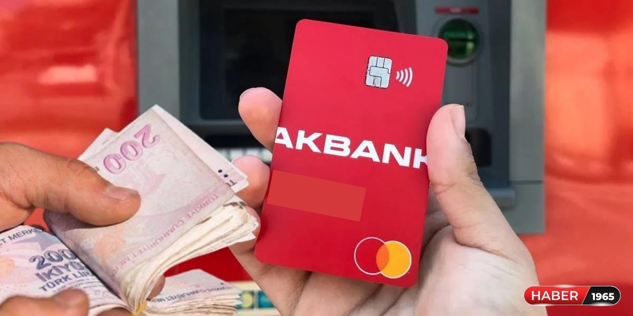 Akbank hesabı olanlar başvuru yapmaları durumunda 1500 TL iade alacak