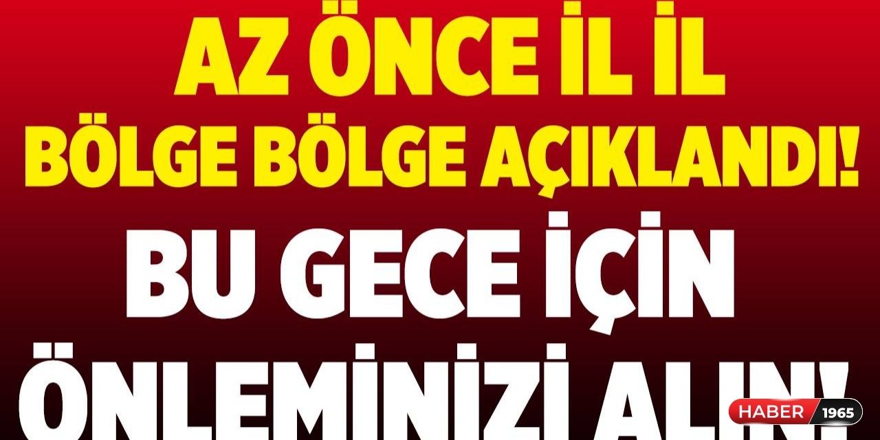 Meteoroloji'den 12 il için kritik uyarı geldi! O bölgelerde sarı kod uyarısı aman dikkat