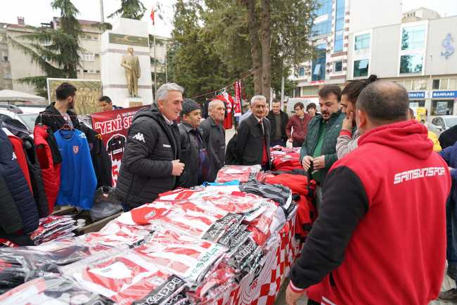 Samsunspor standı Terme’de