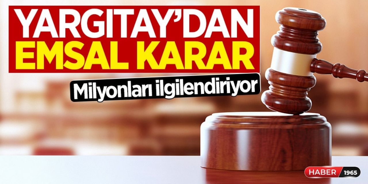 Cumartesi günü çalışanlar dikkat! Yargıtay'dan emsal karar çıktı