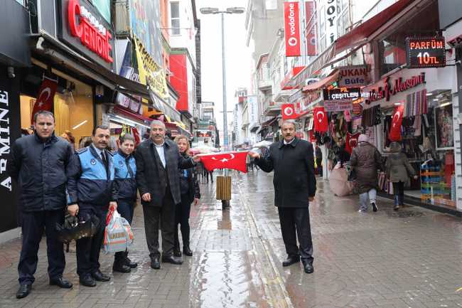 İLKADIM’DAN AFRİN OPERASYONUNA TÜRK BAYRAKLI DESTEK