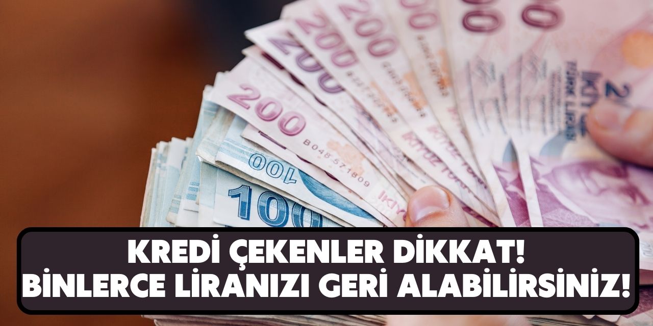 Kamu ve özel bankalardan kredi çekenler dikkat! E-devletten kontrolünüzü yapın paranızı geri alabilirsiniz