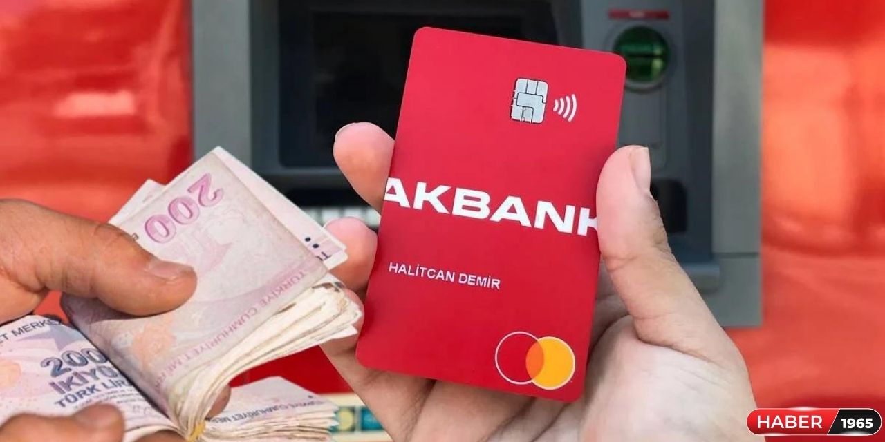 Akbank'tan faizsiz nakit ödemesi desteği duyuruldu! Yararlanmak isteyen o tarihi kaçırmasın