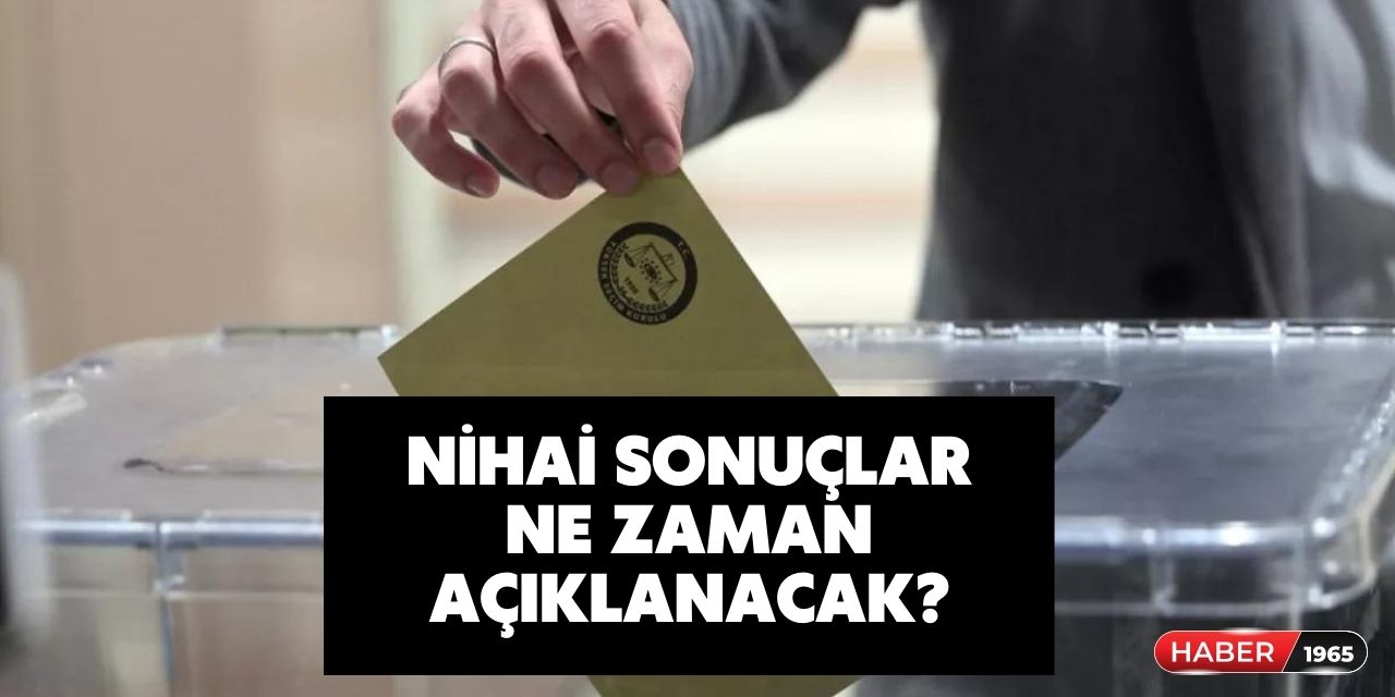 2. tur seçim sonuçları ne zaman açıklanacak?