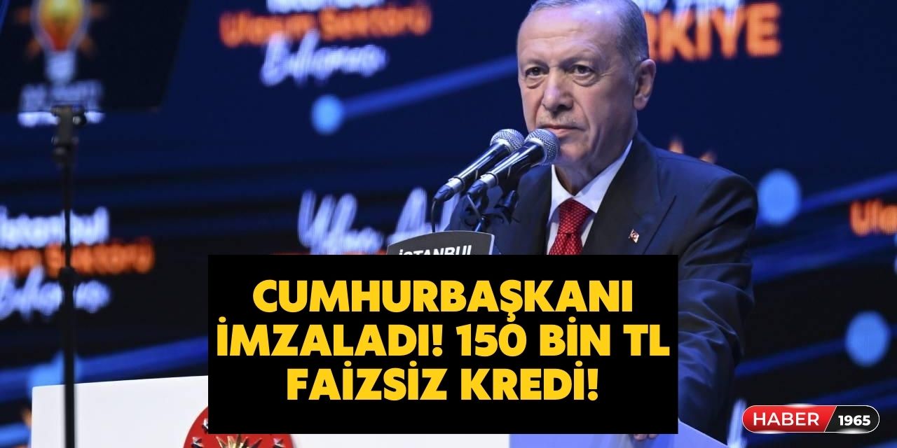 Cumhurbaşkanı seçim müjdesini açıkladı! Kadın erkek 18-35 yaş arasına 150 bin TL faizsiz kredi verilecek