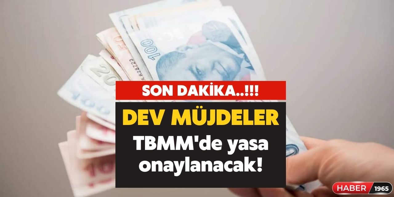 TBMM'de ekonomi eylem planı hazır! Emekli memur ev hanımı kiracı 3600 ek gösterge esnaf çiftçi müjde geliyor!