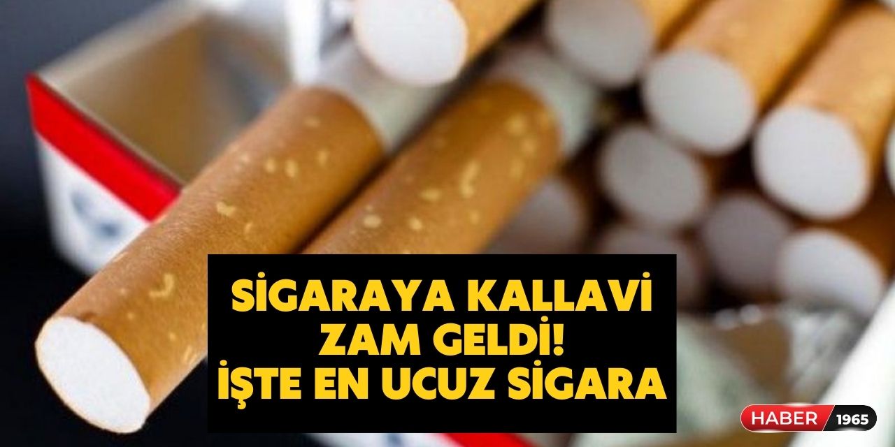 Sigaraya kallavi zam geliyor! Paket başına rekor zam açıklandı işte en ucuz sigara fiyatı