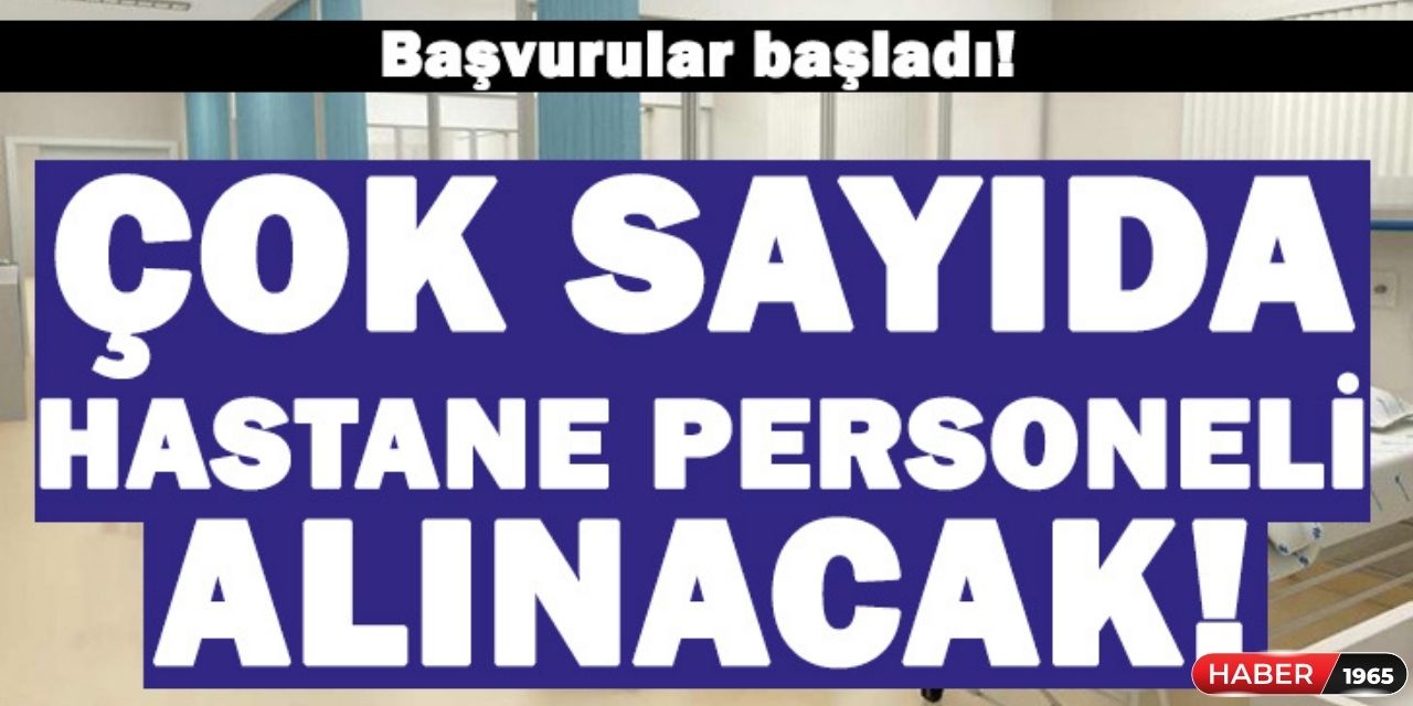 İŞKUR KPSS şartsız 18 50 yaş arası hastaneye personel alımlarına başladı! İşte şartlar